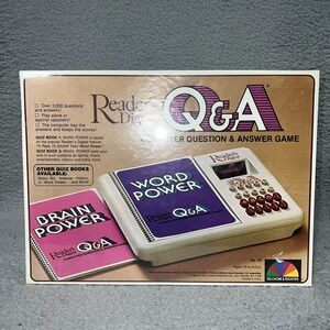VTG Readers Digest Q&A Computer Question & Answer‎ Game! 1980